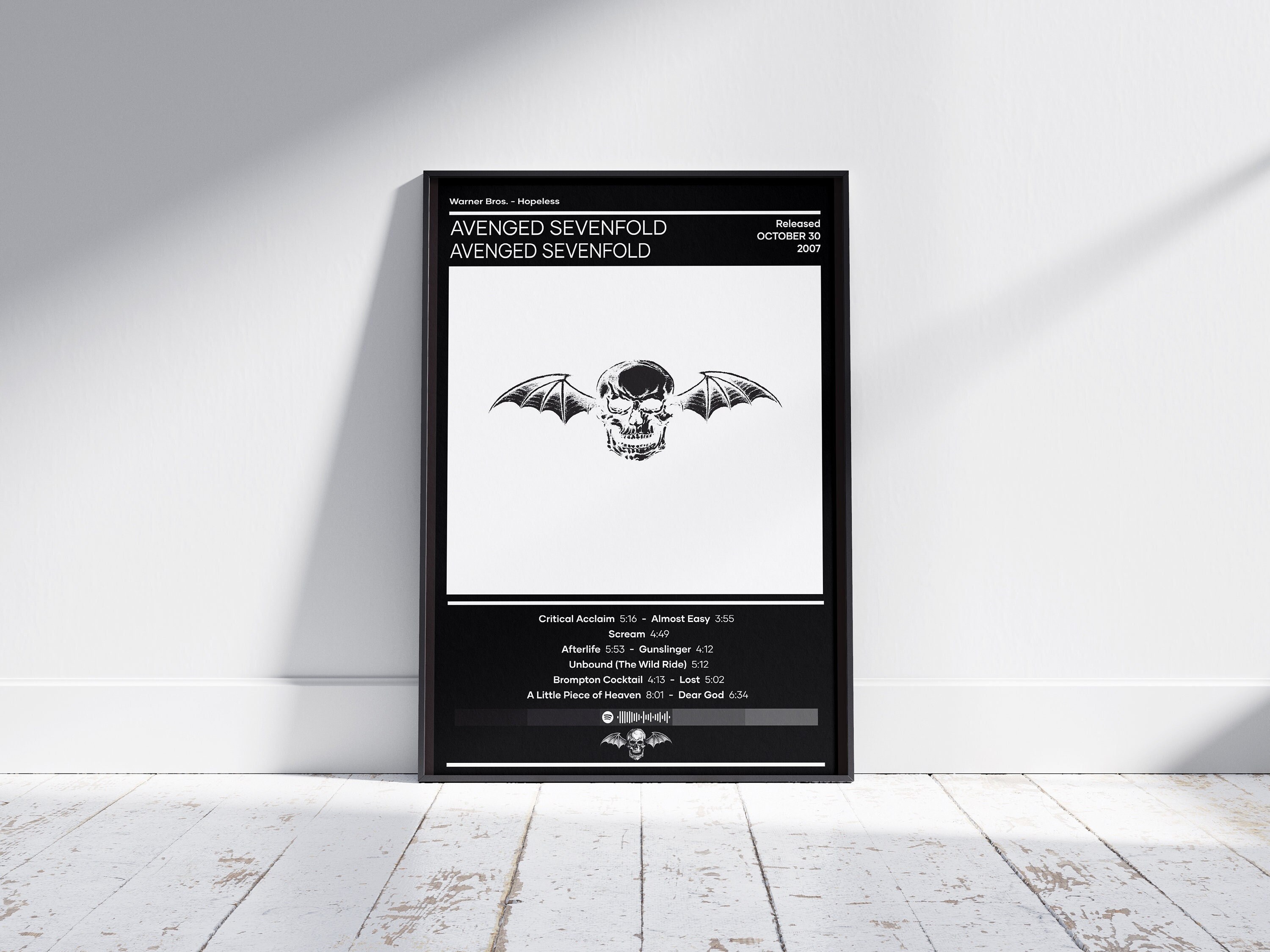 Avenged Sevenfold Afterlife Album Cover Sticker