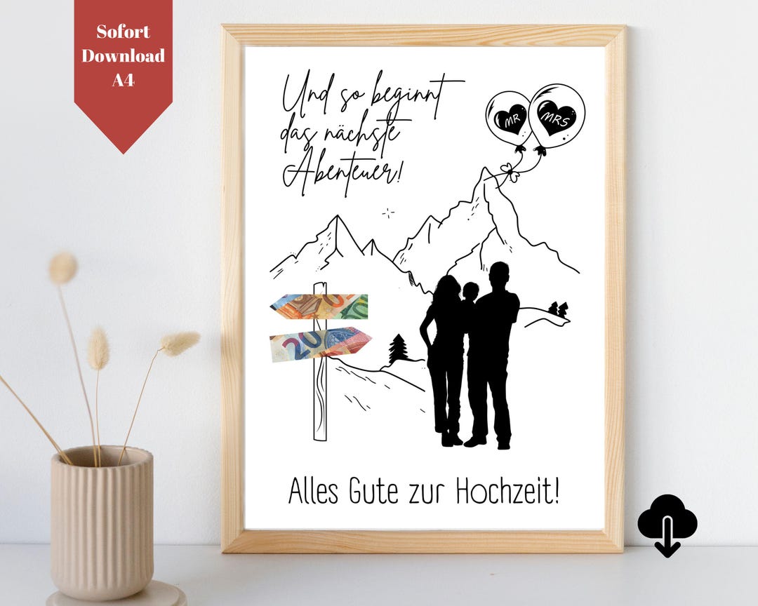 Cash Gift Wedding Couple With Child Cash Gift Wedding for Parents PDF