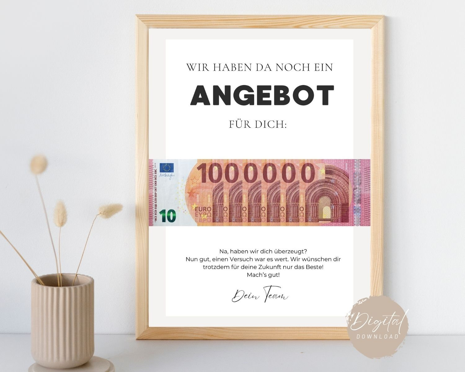 Geldgeschenk Abschied Kollege Basteln