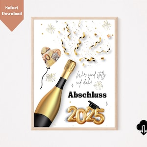 Cash Gift Graduation 2025 Download PDF A4 | School Graduation Gift | Training Graduation Gift | Template for Printing