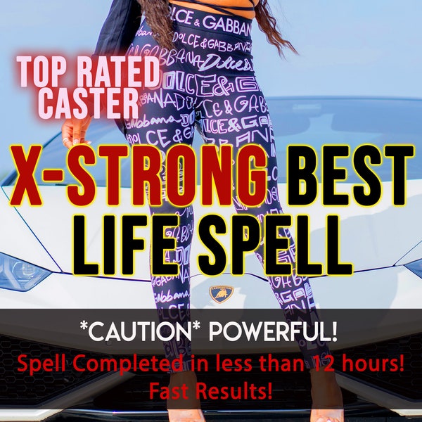 BEST LIFE SPELL Experience the Life You Always Wanted, Happiness Spell, Success Spell, Good Luck Spell