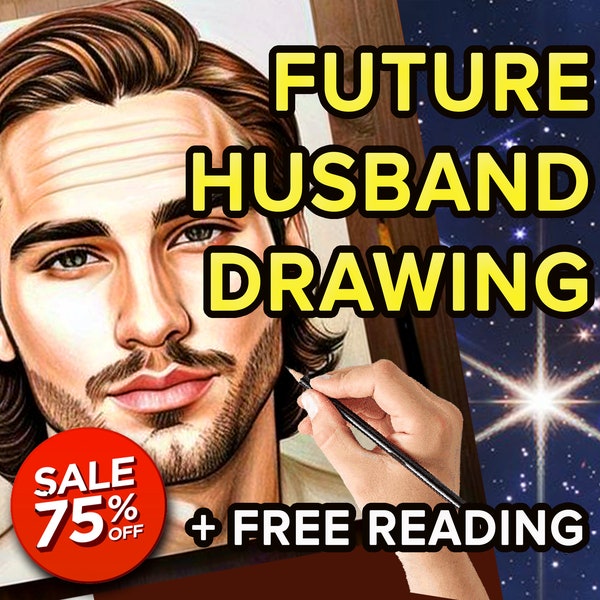 Future Husband Drawing FREE Reading. FAST 12 Hour Delivery! Future Husband Reading, Twin Flame Reading, Psychic Reading, Draw My Husband