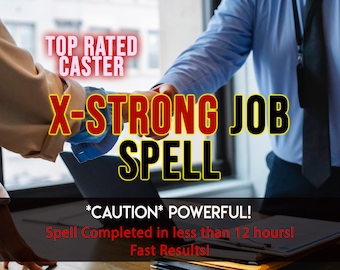 EXTRA STRONG Dream Job Spell, Career Spell, Promotion, New Job Spell, Success Spell, Same Day Casting