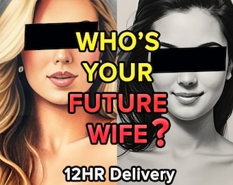 Future Wife Drawing - FREE Description + FAST 12 hour Delivery! Future Wife Reading | Twin Flame Reading | Soulmate Drawing