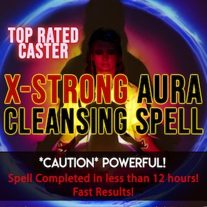 Cleansing Spell EXTRA STRONG Aura Purification, Rejuvenation, Detox Your Soul with Energy Cleanse Spell