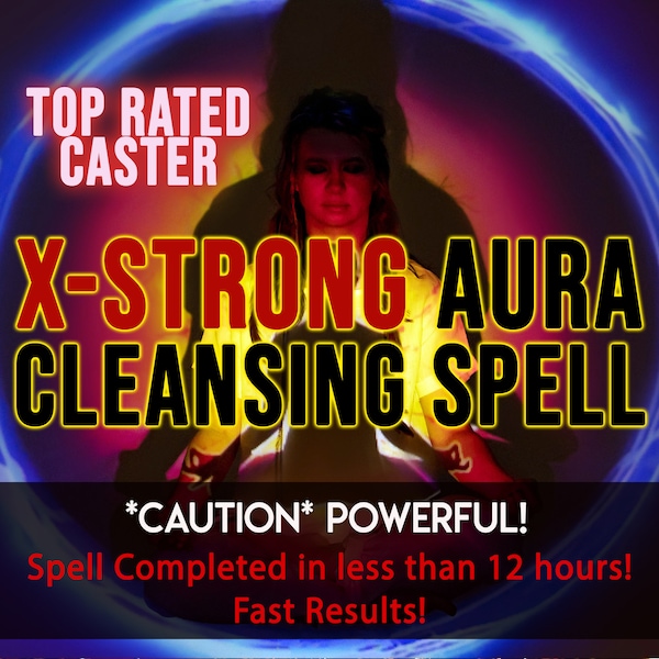 Cleansing Spell EXTRA STRONG Aura Purification, Rejuvenation, Detox Your Soul with Energy Cleanse Spell