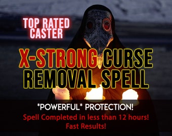 EXTREME Hex Curse Removal Spell, Cleansing & STRONG Protection Spell, Return to Sender Spell Casting