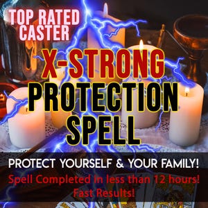 Life Time Protection Spell EXTRA STRONG Protection Candle Burning, Protection For Any Occasion, Protection From Black Magic, Witches, Demons