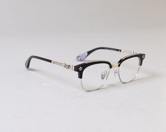 Montura ultraligera de titanio puro, antiluz azul y antimiopía. Monturas de gafas para hombre y mujer. Gafas de moda.