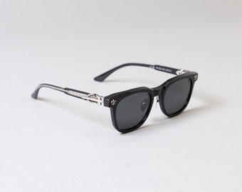 Montura ultraligera de titanio puro con protección contra la luz azul y la miopía. Gafas unisex. Gafas de moda.