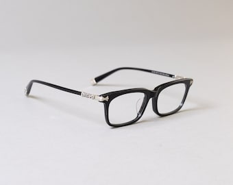 Montura ultraligera de titanio puro con protección contra la luz azul y la miopía. Gafas unisex. Gafas de moda.