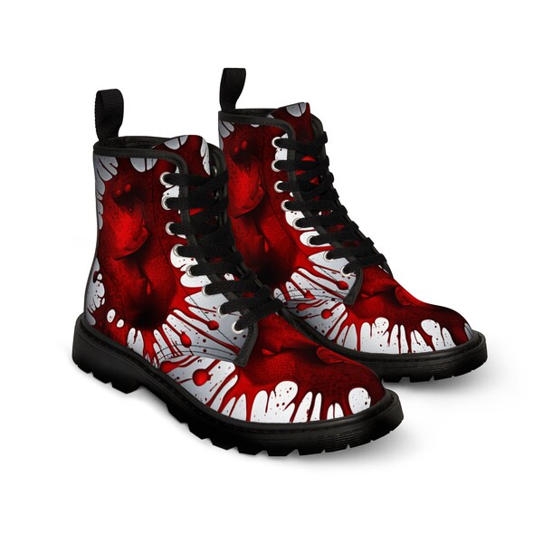 BLOOD SPLATTER BOOTS