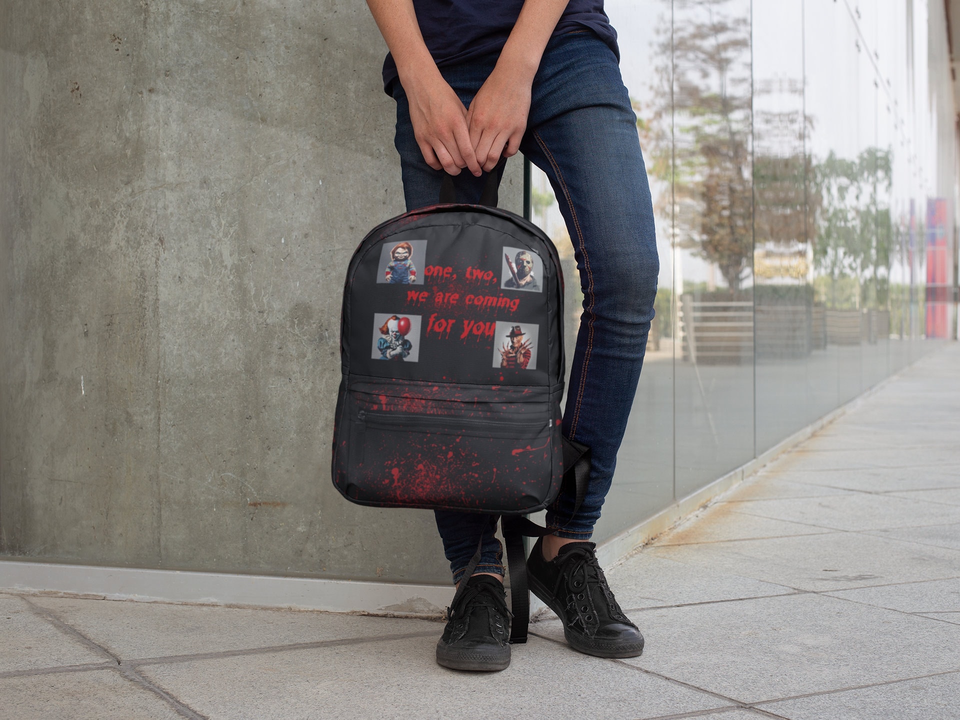 Horror Backpack Etsy