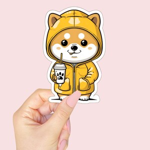 Stickers Kawaii Cute Stickers Shiba Inu Sticker Vinyl Stickers Laptop Stickers Dogs Tumbler Vinyl Funny Sticker Dog Stickers Vinyl Shiba