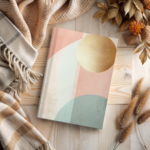 Abstract Journal- Geometric Journal- Abstract- Hardcover Journal- Diary- Journal- Hardback- Abstract- Writer- Notes