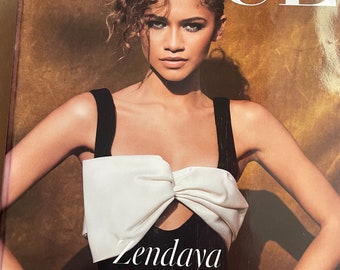 British Vogue Magazine uk October 2021 Zendaya