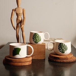 Handmade ceramic mug, Unique Mug, Fruit mug, Handmade mug, Cute handmade mug, Sute pottery mug, Summer mug, Cute mug gift, Minimalist mug,