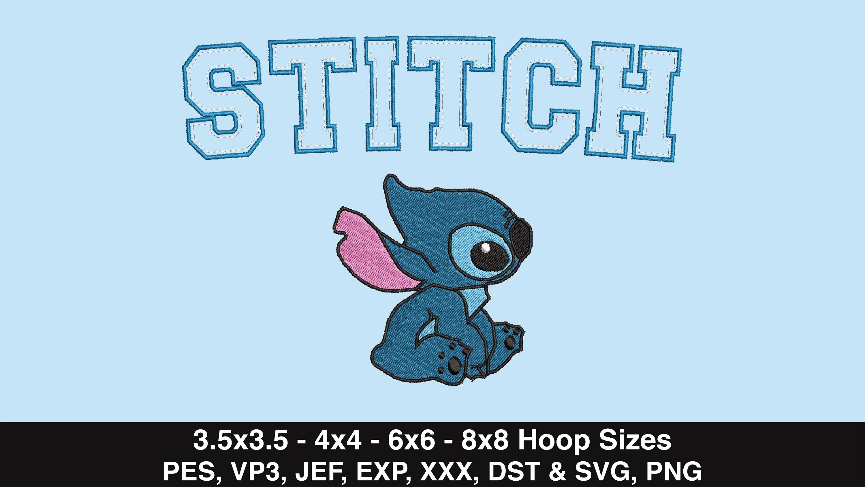 Stitch Lilo & Stitch Straw Topper STL File for 3D Printing 