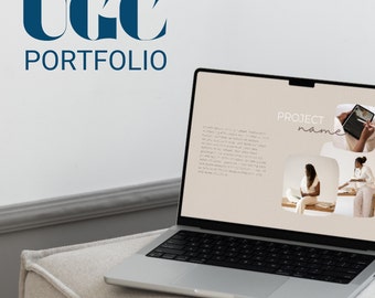 UGC portfolio presentation | UGC Creator | creative imagination | UGC price list and portfolio | simple portfolio for content creators