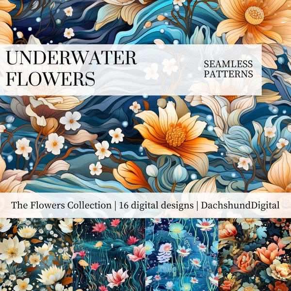 Underwater Flowers - Etsy