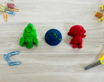 Space Crayon Set