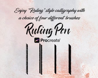 Ruling Calligraphy Brush Set