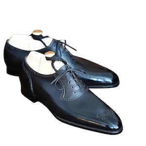 blue and black dress shoes Mens Blue Leather Shoes  Come4Buy eShop