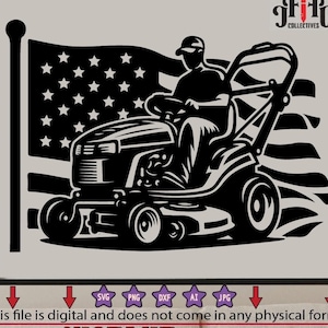 US Zero Turn Lawn Mower Svg | Lawn Mower Svg | Lawn Mower Shirt | Landscaping Svg | Lawn Mower Png | awn Mower Files | Lawn Mower Clipart