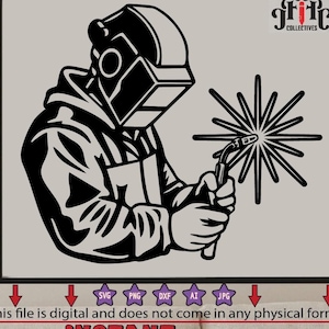 Welding SVG, Welder SVG, Welding Graphics  , Digital Download ,Welding Clip Art, Welding Digital Art, Instant Download, Welding Dad svg ,dxf