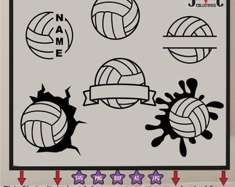 Volleyball svg bundle , Volleyball Team Name SVG , Volleyball Shirt svg , Volleyball Clip Art, Volleyball Mom SVG, Volleyball Digital Art