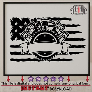 US Flag Carpenter SVG | Carpentry Tools SVG | Workshop Svg | Builder Svg | Tools Svg | Repair Tools Svg File for Cricut | Png Dxf Jpg eps