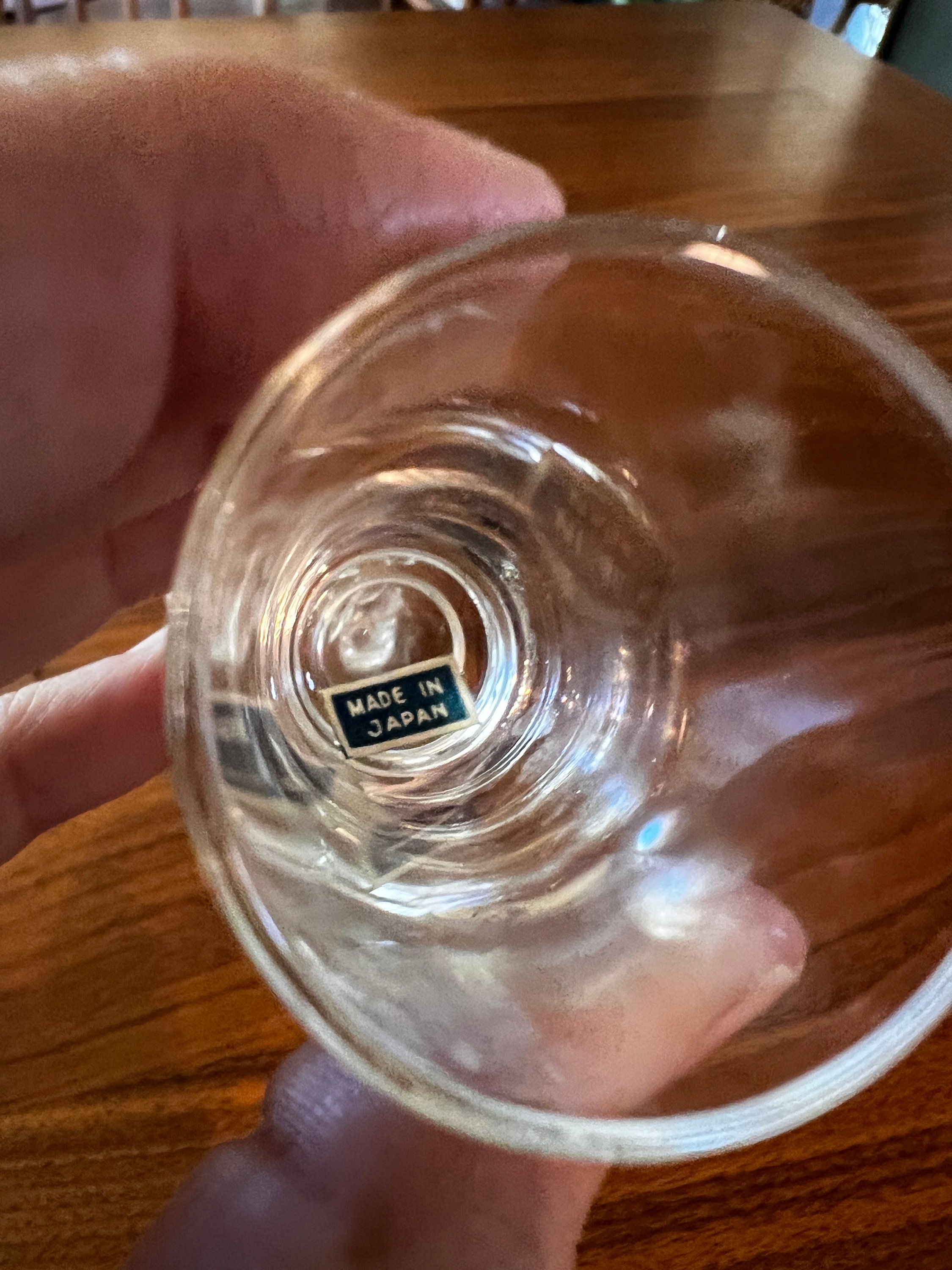 Set of 4 Shot Gllasses Liquor Glasses 2.5 Tall Set of 4 MCM Made in ...