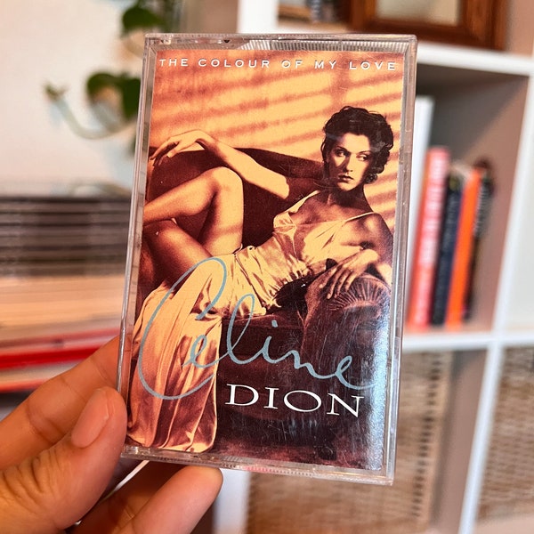 Celine Dion The Color of My Love Cassette Tape