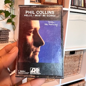 Phil Collins - Hello, I must be Going! Cassette Tape Vintage
