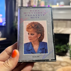 Reba McEntire Greatest Hits Fita Cassete Vintage