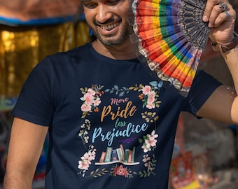 Pride & Prejudice Tshirt | Men's More Pride Less Prejudice Tee