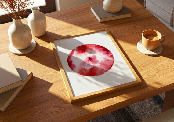 Watercolor Abstract Print