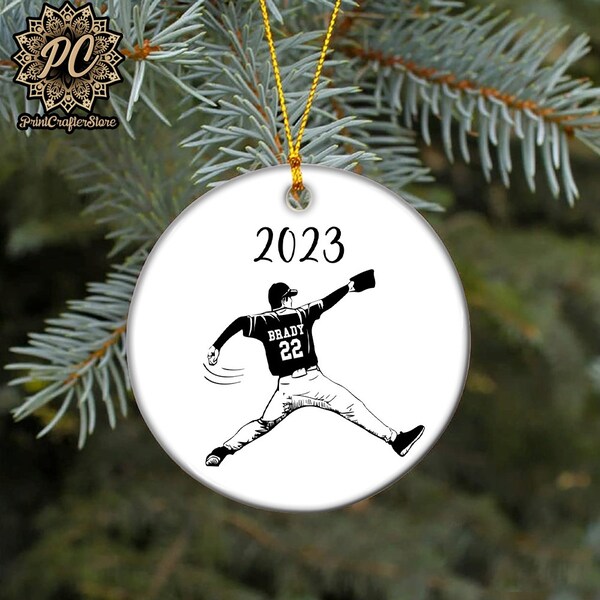 Baseball Ornament Etsy