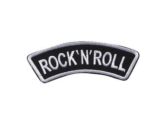 ROCK N_ROLL Embroidered High quality Patch, Black Metal, Heavy Metal, Punk Rock, Jimi Hendrix, Thrash Metal, nwobhm, Elvis 534857