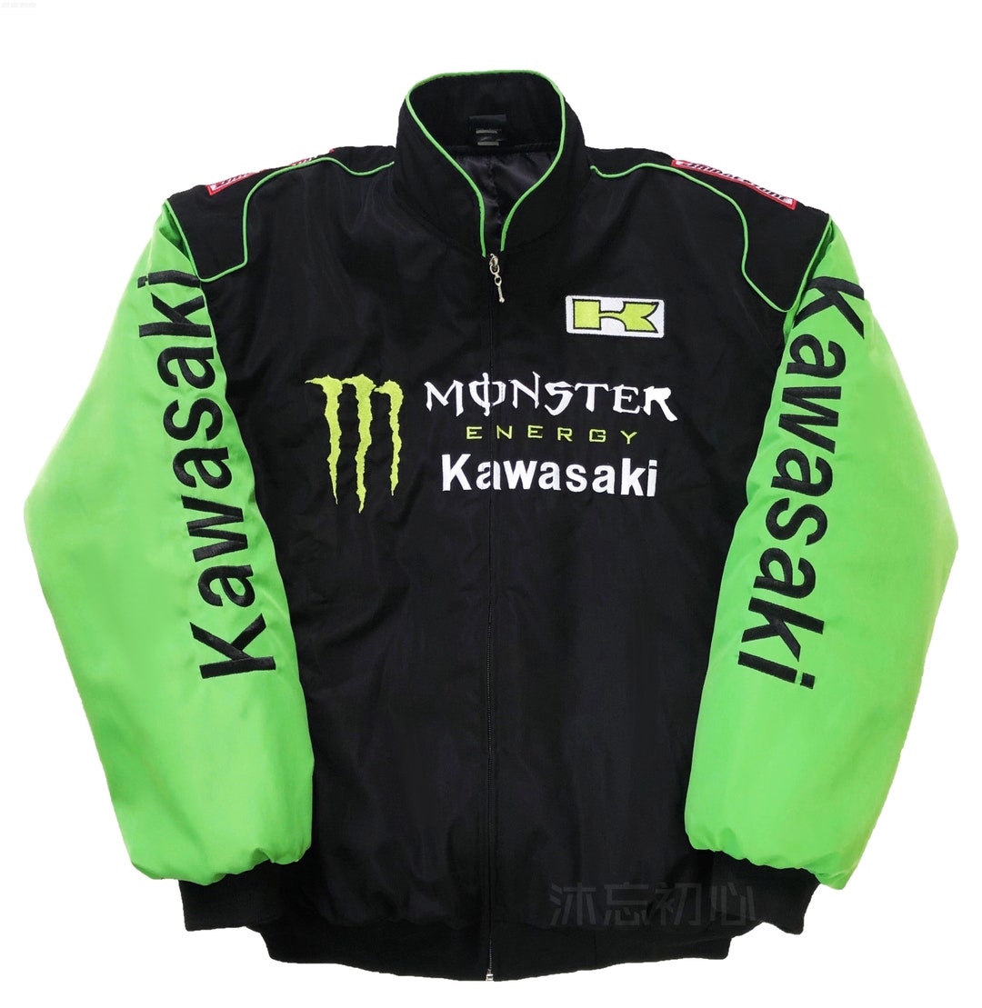 Kawasaki Racing Jacket Racing Jacket Performance Formula 1 Etsy