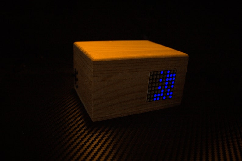 Binary Clock USB Powered 24hour Clock Binarycodeddecimal / Pure