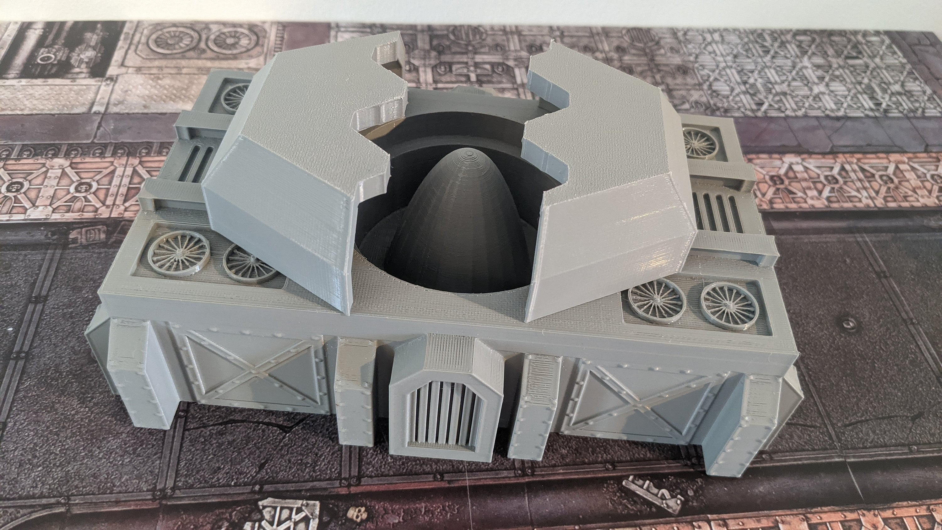 Missile Silo Bunker 3D Printed Terrain Perfect for Warhammer - Etsy