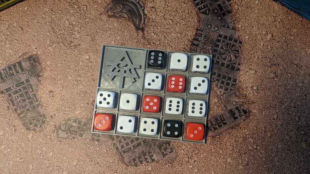 3D Printed Fate Dice Display for Aeldari Strands of Fate Etsy