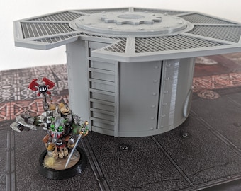 3D Printed Industrial Platform Terrain: 28mm Scale Wargaming Scenery