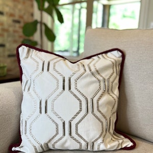 20 x 20in Handmade Pillow Cover