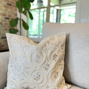 20 x 20in Handmade Pillow Cover