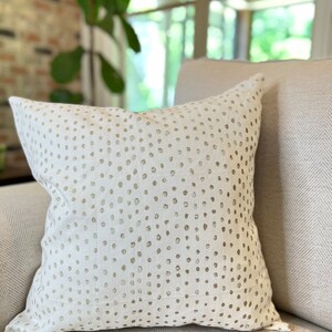 20 x 20in Handmade Pillow Cover