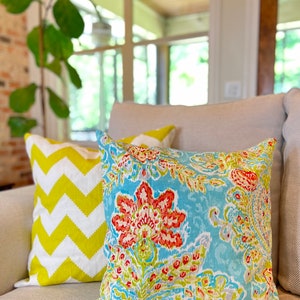 20 x 20in Handmade Pillow Cover