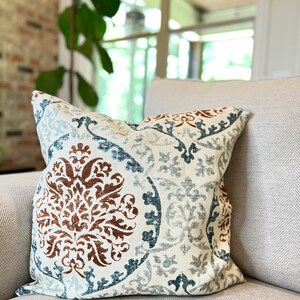 20 x 20in Handmade Pillow Cover