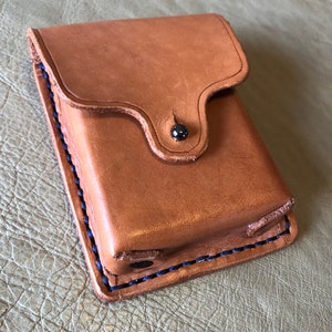 Leather Playing Card Case with HOYLE Cards included